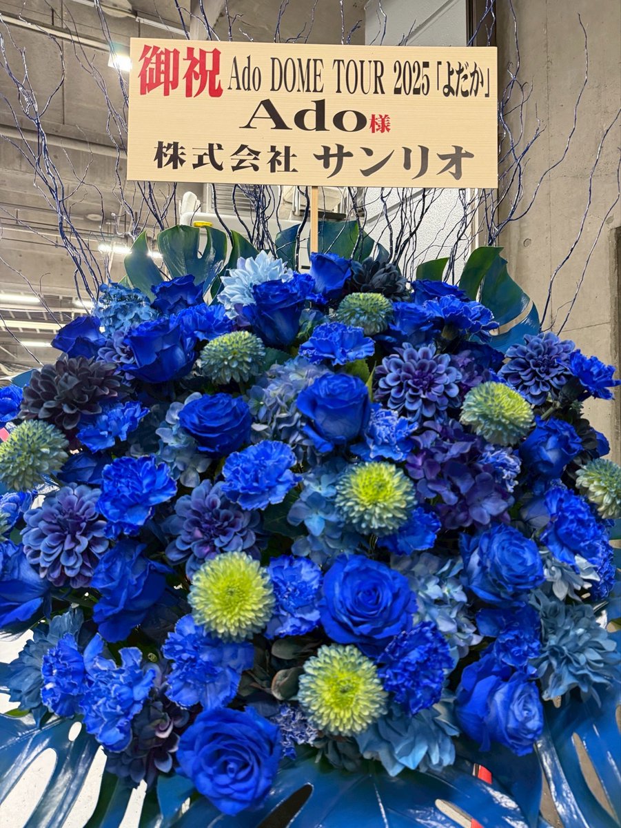 chigira_takuya's tweet photo. Ado DOME TOUR 2025「よだか」
本日は東京ドーム2日目
ありがとうございます

8/16 https://t.co/x7SB5DdWPj