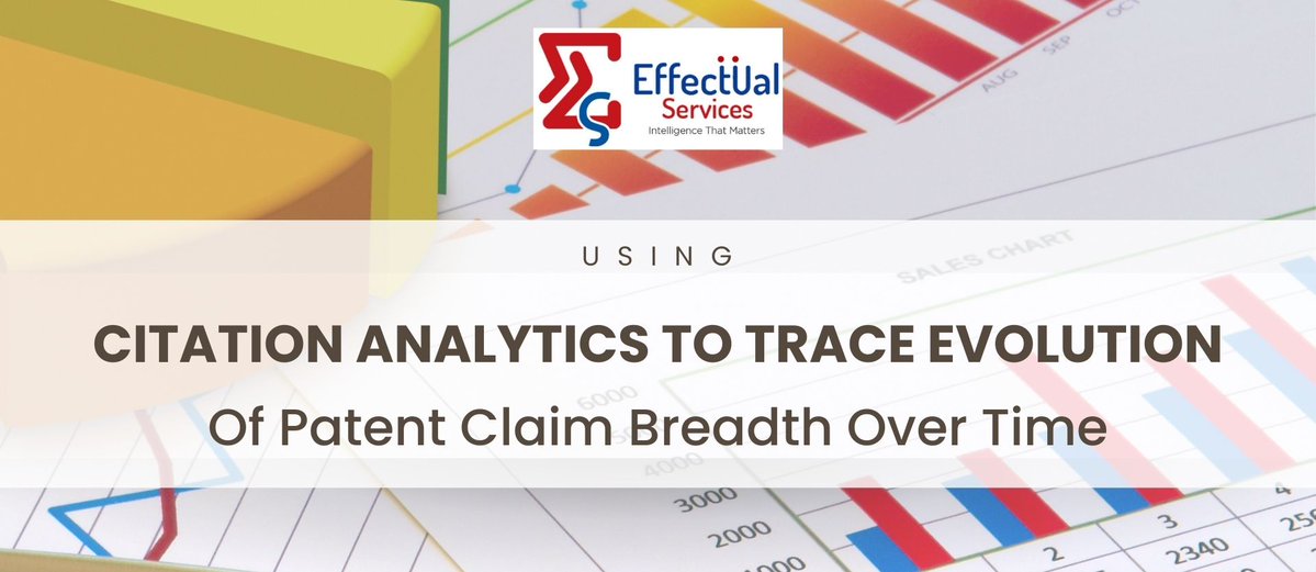 effectualIP's tweet image. Patent claim breadth shapes innovation strategy. Using citation analytics, we can trace how claims shift from broad concepts to narrow applications across time, tech, and industries. 

Read More: effectualservices.com/article/using-…
#Patents #IP #PatentAnalytics #Claims #Innovation #RDP
