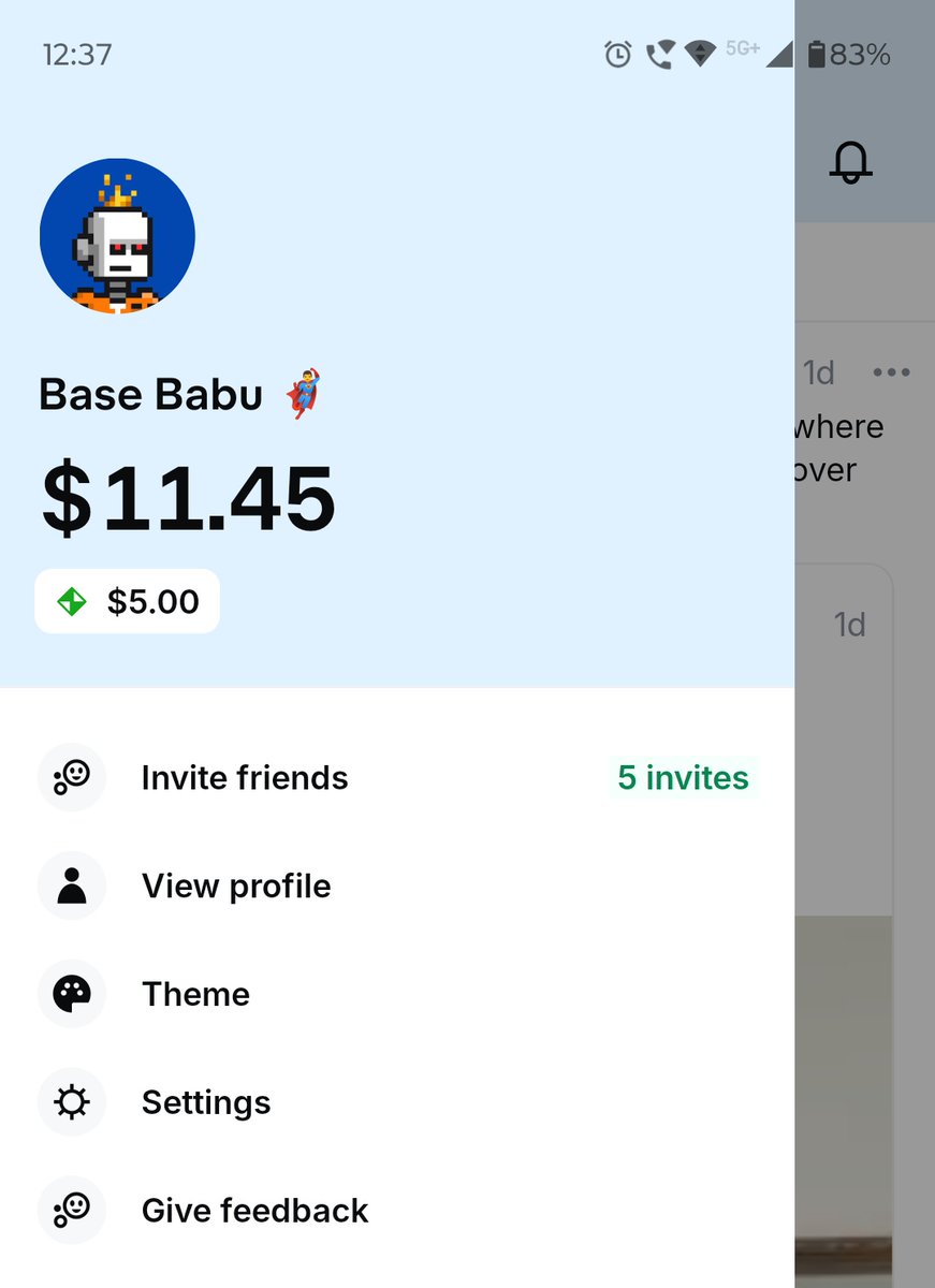 Morning creators and builders 💙 I have 5 invites for @baseapp , who need  an invite code for base app ? Repost and make sure to comment 