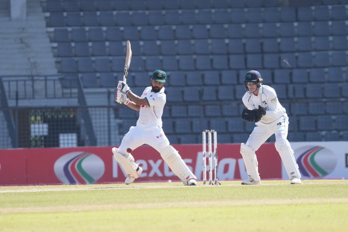 Shadman's terrific innings comes to an end, departs on 80