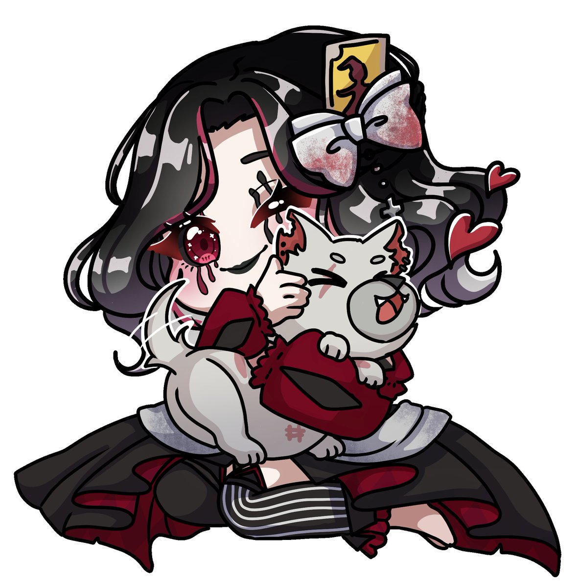 I'm never escaping the puppy allegations... <a href="/Blessed_Banshee/">Banshee🃏🐰</a> 

Art credit: <a href="/iamcharmi_/">♥🌱 Charmi 🌱♥ : Comms OPEN✨️</a>