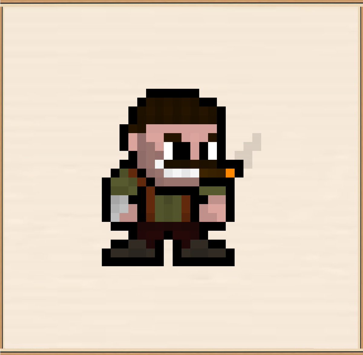 Punch Up from Dispatch Season 1 Pixel Art!