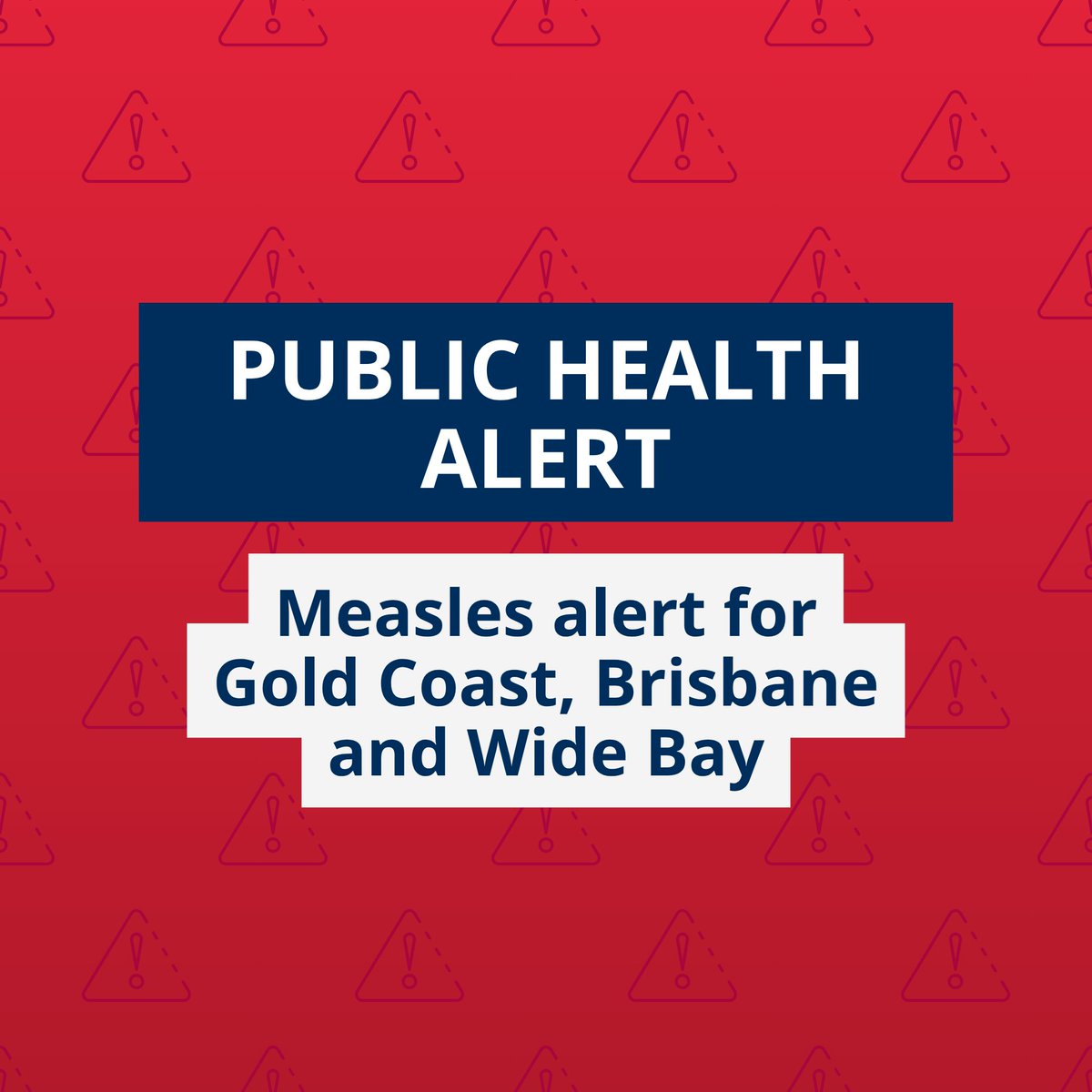 Queensland Health tweet media