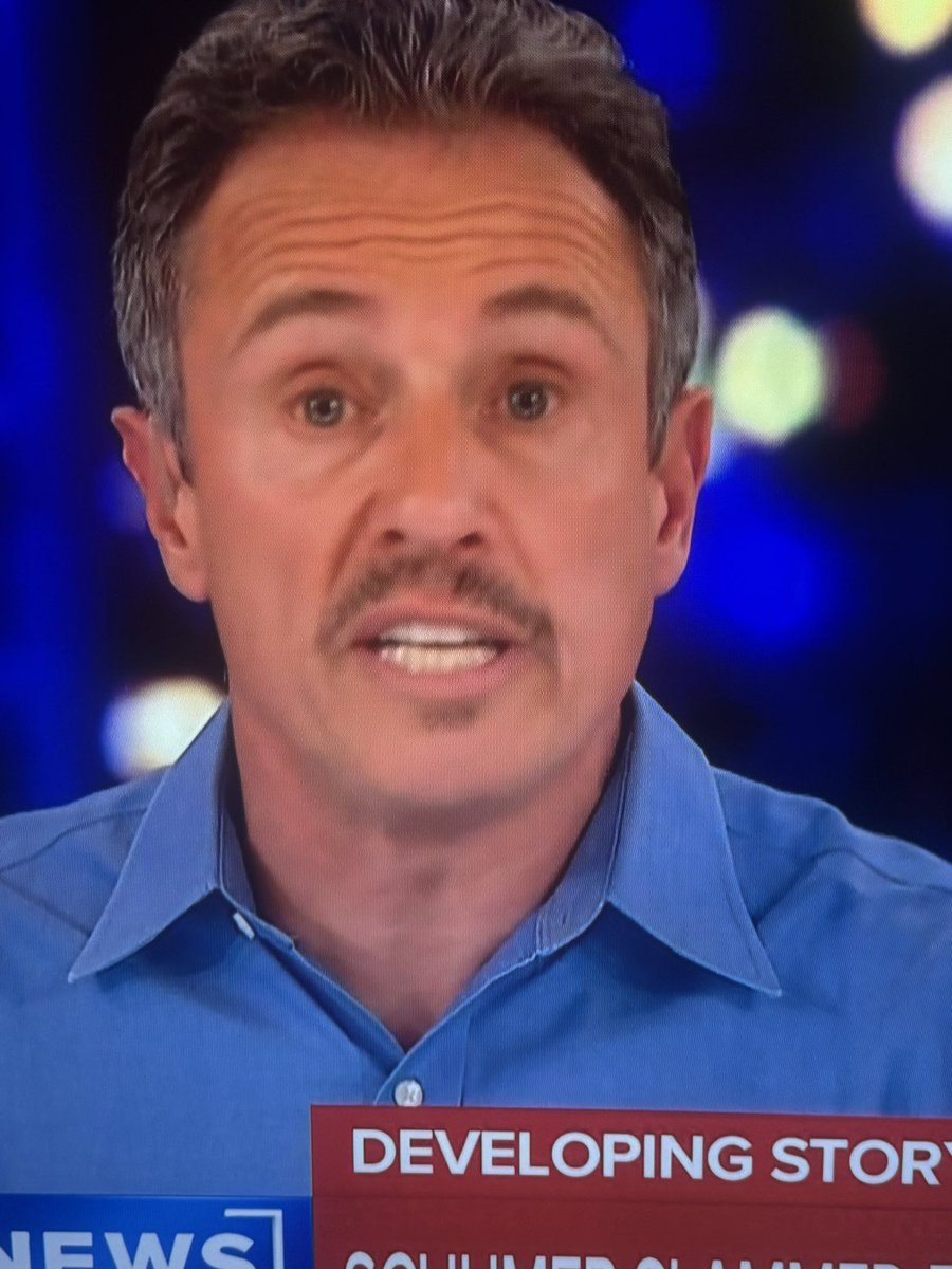 Did <a href="/ChrisCuomo/">Christopher C. Cuomo</a> go to his stylist and ask for the Johnny Ringo face doo?