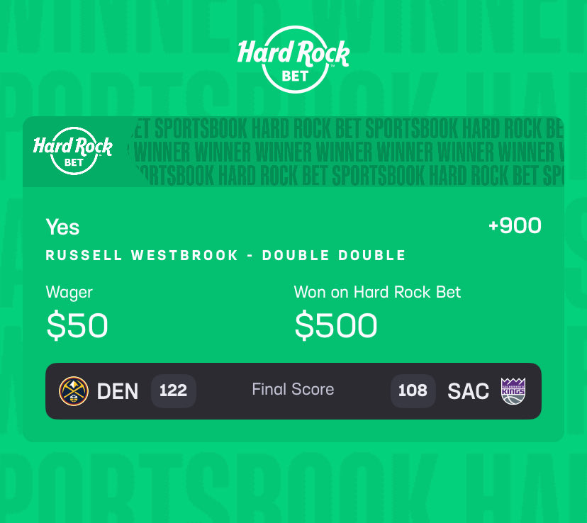 i’m a simple man I see russ double double labeled at this price i’ll take it 🤓 #GamblingX #GamblingTwitter