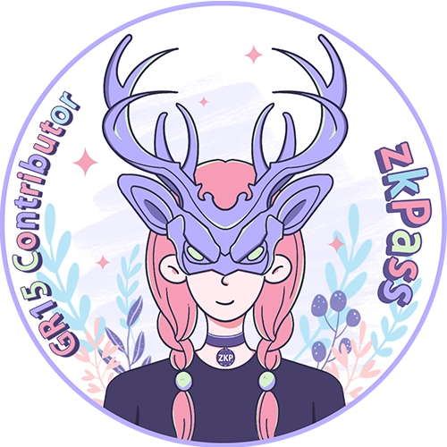 aprillee0221's tweet photo. Say "Hi" if you received the GR15 angel badge NFT before. #gitcoin #zkPass #GR15 #NFTs https://t.co/RIgTrJa6zr