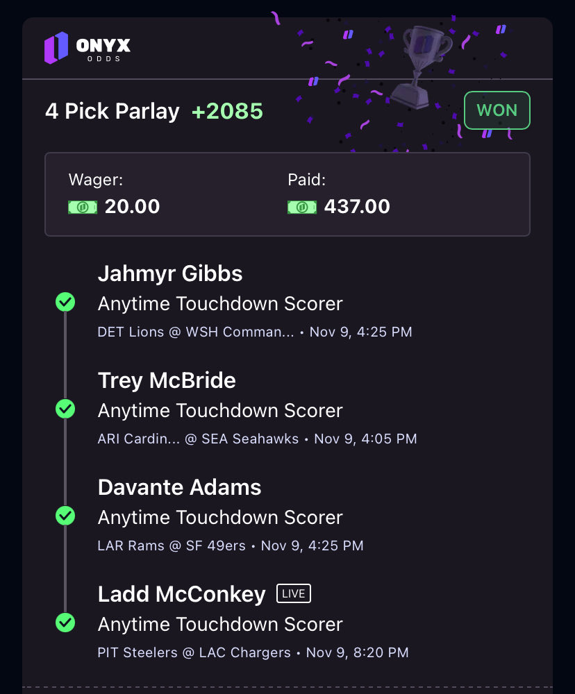 I also forgot to post this sunday but we banging all week NO PAUSE #GamblingX #GamblingTwitter