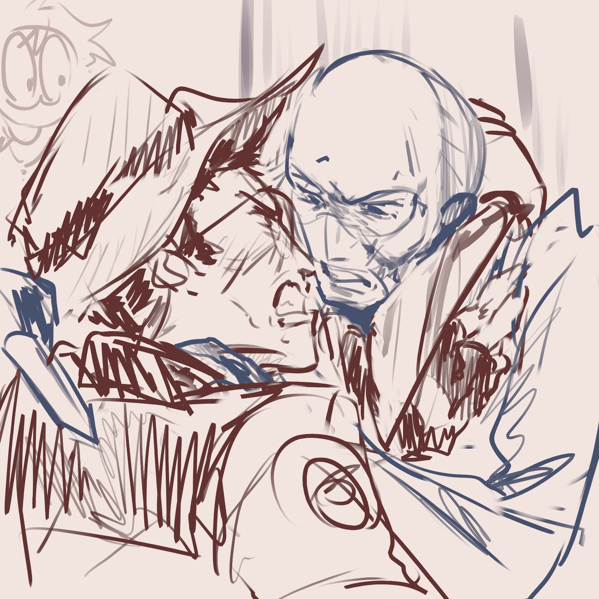 wibumieayam's tweet image. irl twin requested me to draw #tf2 yaoi so i drew  #sniperspy HARHARHaRHAR #yes