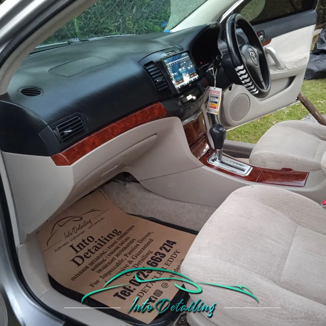 IntoDetailing_'s tweet image. 1/3
That “new car smell” might fade, but the new car feel doesn’t have to. Toyota Premio 240 came in for a full interior detail, we took it back to premium status. Every surface deep-cleaned. 📲0725663274 / 0115845392.#Detailing  @alexmwanzo @Kevoh_254