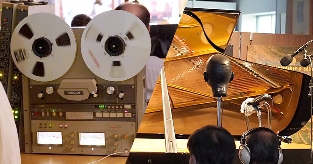 TASCAM_jp's tweet image. 前回は、ダミーヘッドやオープンリールデッキなど様々な機材で録音される方もいました。
もちろん、今回も #オープンリール などの機材の持ち込みOK。

チケットの早割は11/20までとなりますので、お早めにお申し込みください。
詳細はこちら
tascam.jp/jp/magazines/d…

#TASCAM #録音会 #ピアノ録音