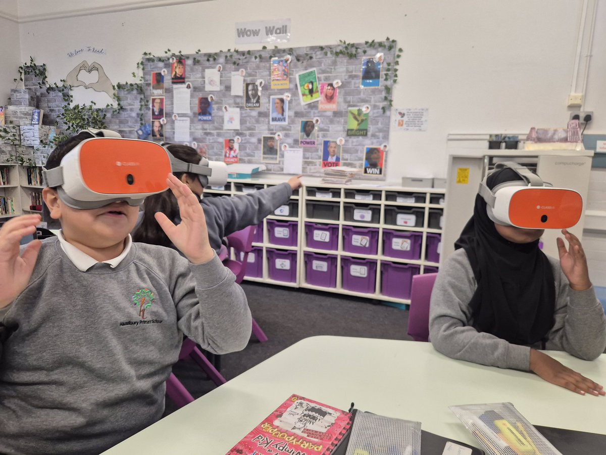 Passports ready, headsets on! ✈️ 🕶️ Jubilee Class didn’t just study geography — they travelled the world! From the icy landscapes of Iceland to the lush rainforests of Brazil, and right back home to the UK, all through the power of ClassVR. 🌎✨#EdTech #PedTech #Immersivelearning
