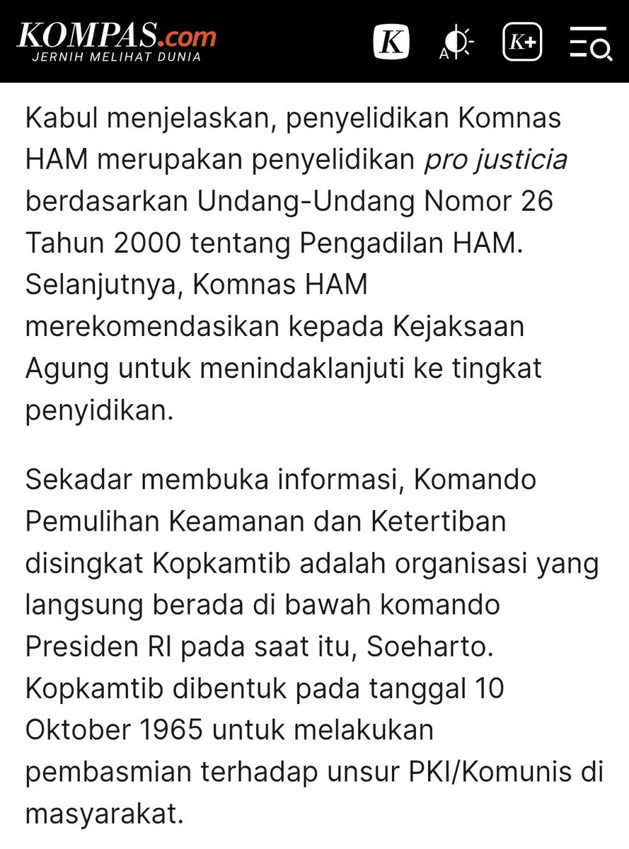 Yang melaporkan Mbak Ribka Tjiptaning ini tuna sejarah atau gimana?!

Kalau cuma mau menimbulkan rasa takut ke publik yang menentang Soeharto Pahlawan Nasional ya salah besar..

Emangnya kalian pikir reformasi 98 menjatuhkan Soeharto kerjaan PDI?! Wong jelas People Power kok..