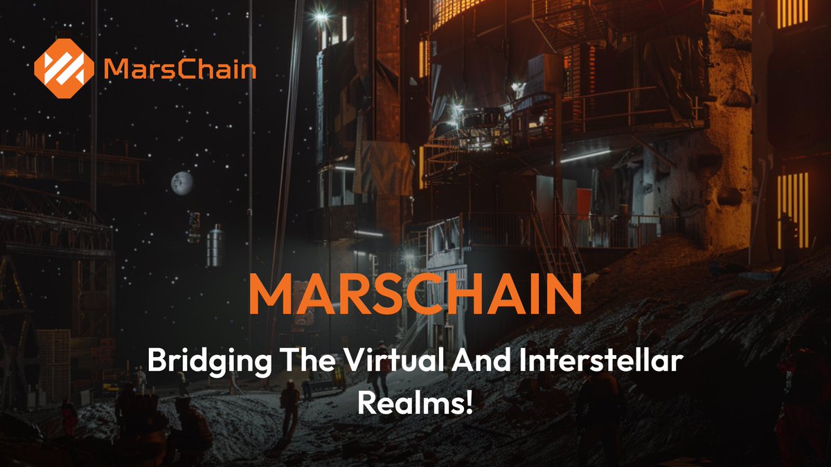 MarsChainLayer2's tweet image. 🌌🚀MarsChain is a Layer 2 public blockchain designed for metaverse exploration and Mars colonization. 

With efficient scaling and cross-chain interoperability, we’re building the infrastructure for a new era of virtual worlds!

#MarsChain #MarsExploration