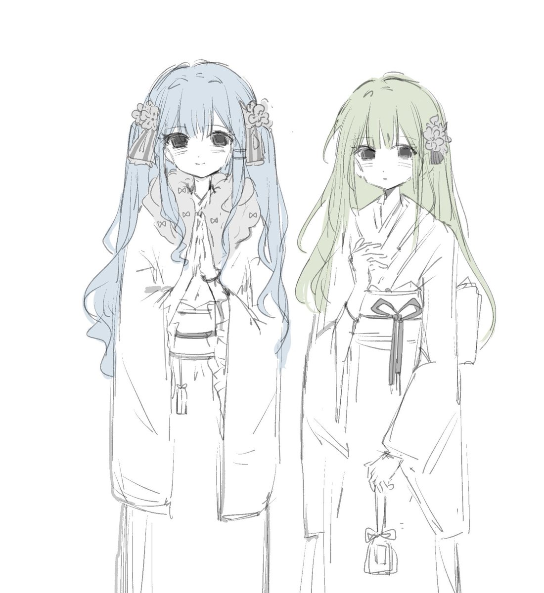 #バンドリ
#むつさき 
🎍