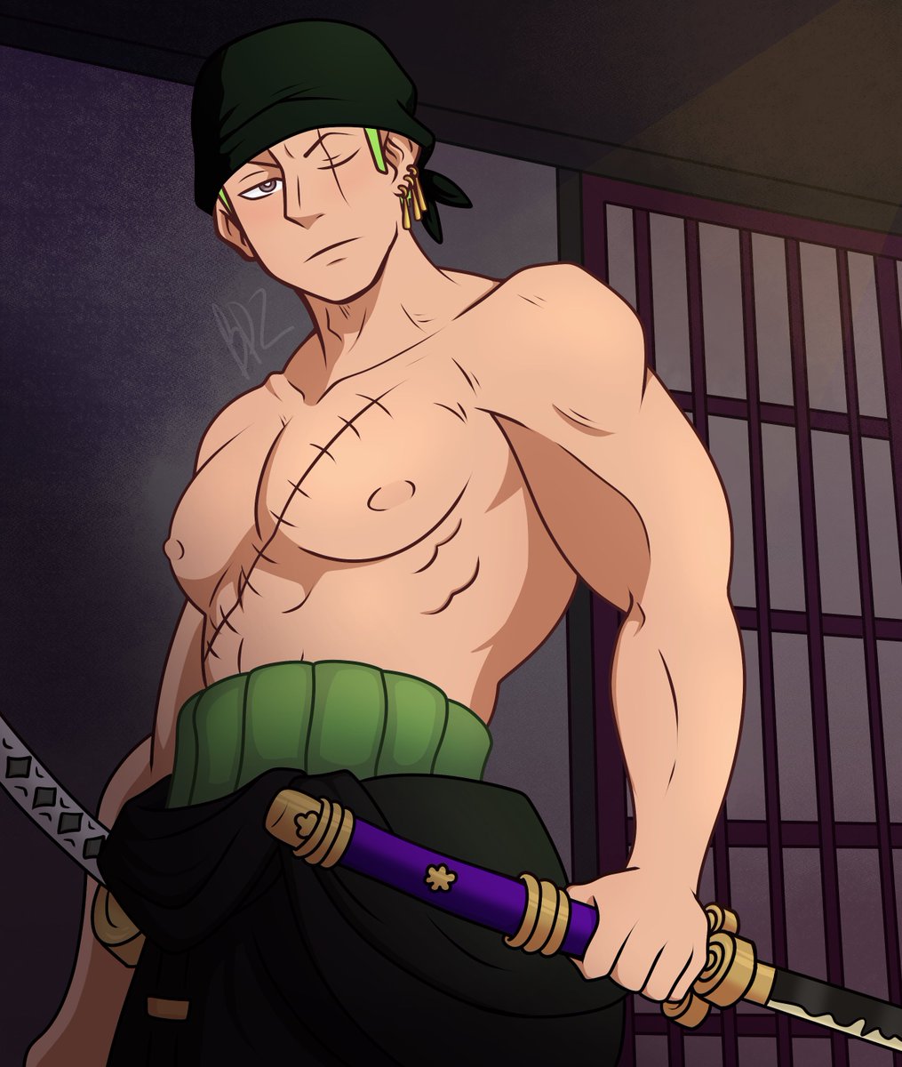 BlueDubz_'s tweet photo. Happy birthday Roronoa Zoro😍🥰
#Zoro #RoronoaZoro #onepiecefanart #onepiece #fanart https://t.co/MM0Lvo4L5Z