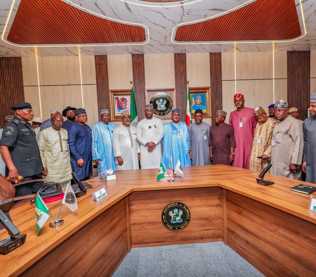 AM_Saleeeem's tweet photo. WE WILL CONTINUE SUPPORTING POLICE TO FUNCTION EFFECTIVELY IN ZAMFARA - GOV. DAUDA LAWAL

Governor Dauda Lawal has reaffirmed his administration’s commitment to supporting police operations and improving their welfare in Zamfara State. He made this known while receiving the Executive Secretary of the Nigeria Police Trust Fund (NPTF), Mohammed F. Sheidu, who visited to inspect the newly constructed special forces barracks in Gusau.

Governor Lawal highlighted ongoing efforts, including the renovation of the Zamfara police headquarters and new structures at the mobile command. He also expressed concern over the poor condition of police barracks and called for a complete overhaul of police welfare nationwide.

The governor pledged to provide land for the planned police housing estate in Zamfara, emphasizing collaboration with the NPTF. The NPTF Executive Secretary commended the governor’s continuous support for police welfare and infrastructure development in the state.