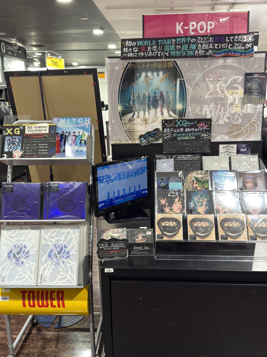 タワ渋XG】 #XG 1st Full Album『THE CORE - 核』 2026年1月23日発売