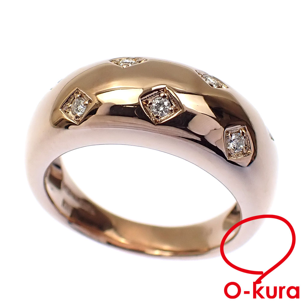 【極美品】　ヴァンドーム青山　K18PG ダイヤモンドリング　0.23カラット 楽天市場】☆6/7 ヴァンドーム青山 ダイヤモンド リング 0.10ct K18