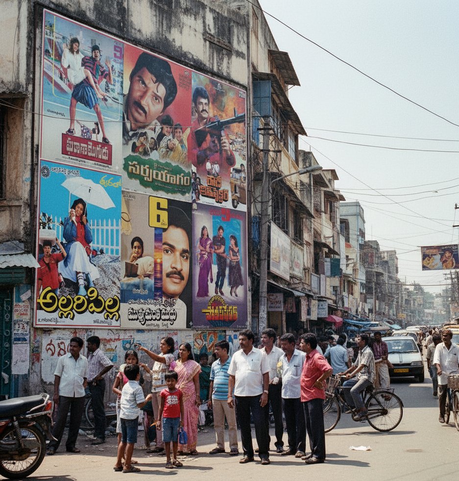 చిన్నప్పుడు స్కూల్ కెళ్లే వయసులో వీధి మలుపు వద్ద పెద్ద గోడ మీద వాల్ పోస్టర్లు చూడటం ఒక ఎమోషన్. 90స్ కిడ్స్ మాత్రమే సొంతం చేసుకున్న ఒక నోస్టాల్జిక్ ఫీలింగ్.