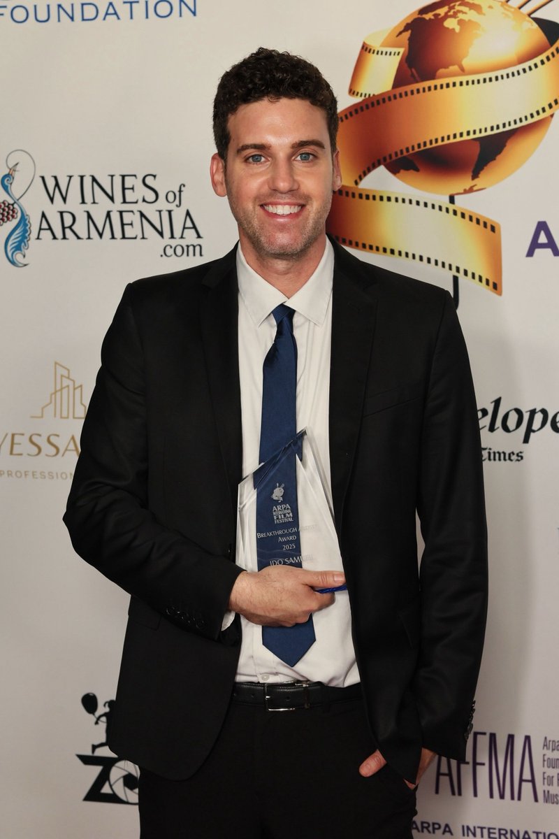 Grateful beyond words. Honored to receive the Breakthrough Artist Award at the ARPA Film Festival.
<a href="/arpafilmfest/">Arpa Int'l Film Fest</a> #ThankYou