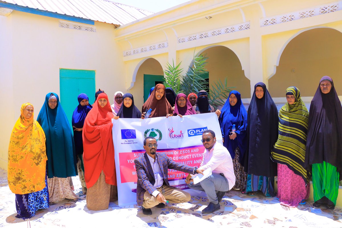 UbahAnd's tweet image. Ubah Inspire, in collaboration with SWV, convened CSOs and youth-led groups in Garowe to advance gender equality and strengthen women and girls’ participation in sports and arts — driving inclusion through collective action. 
 #WomenEmpowerment #womeninsport #kickstartforequality