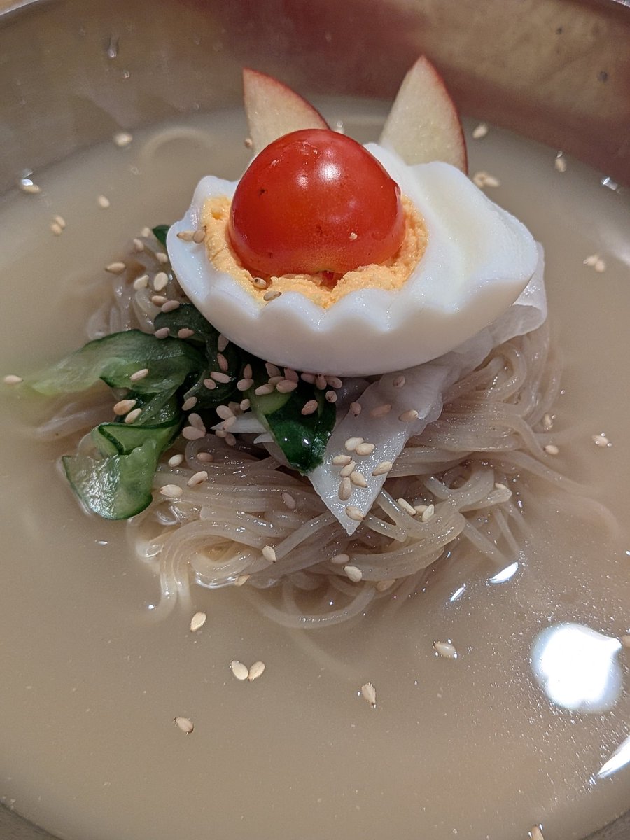 unibabibi's tweet image. ごはん
札幌　東急デパート
チェゴヤ
石焼き海鮮🦐🦑ビビンバ
ハーフ冷麺セット
足の病名わかって
安心しました😊