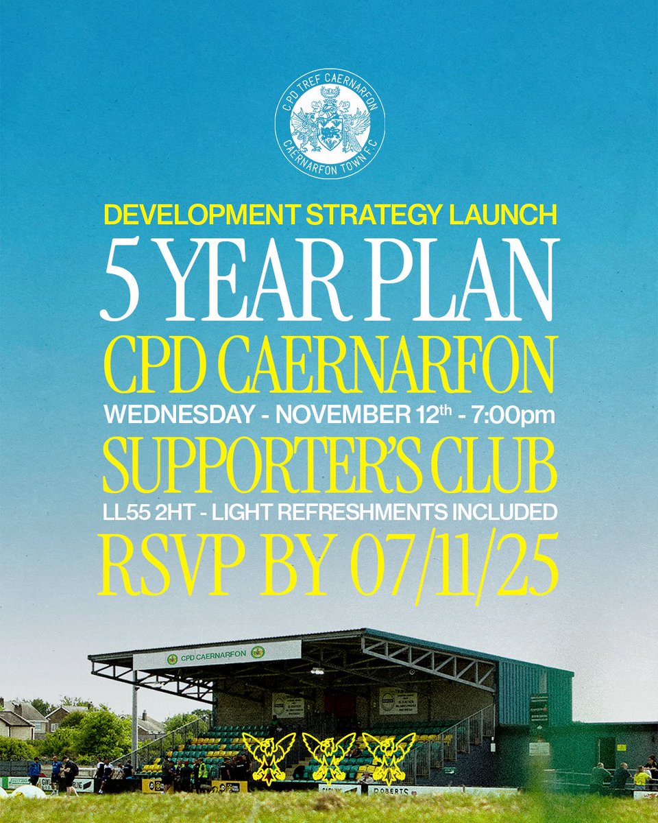 CPD Tref Caernarfon Town FC tweet media