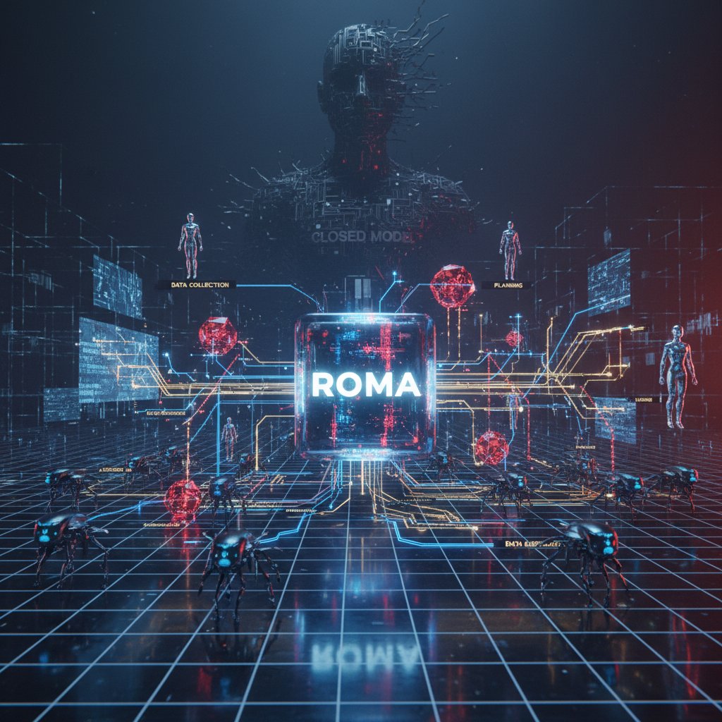 Multi-agent AI is starting to prove why one giant model isn’t the answer.

<a href="/SentientAGI/">Sentient</a>  ROMA splits tasks into mini squadscollectors, analyzers, planners and still beats giants like Gemini 2.5 Pro by 2x.

Open, modular, and crazy efficient… this is the real path to AGI