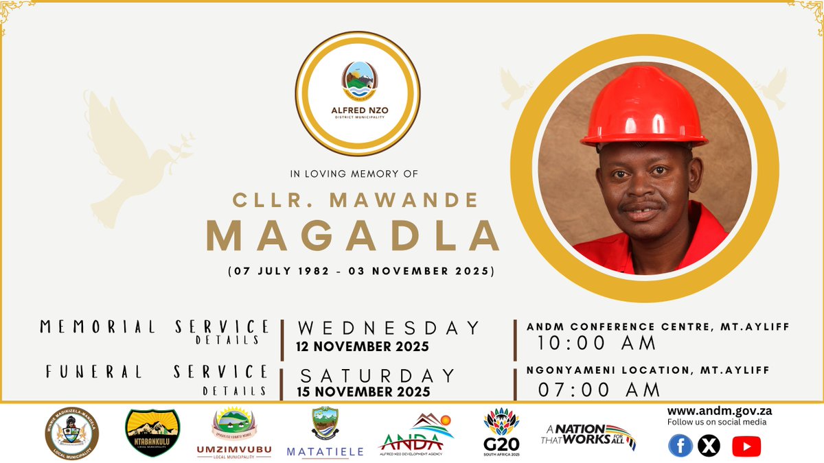 Alfred Nzo District Municipality tweet media