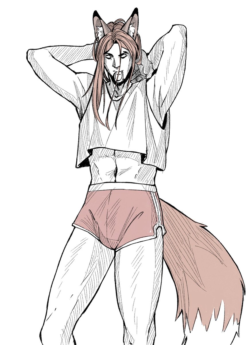 Тогда — вот лисеныш в красных шортах