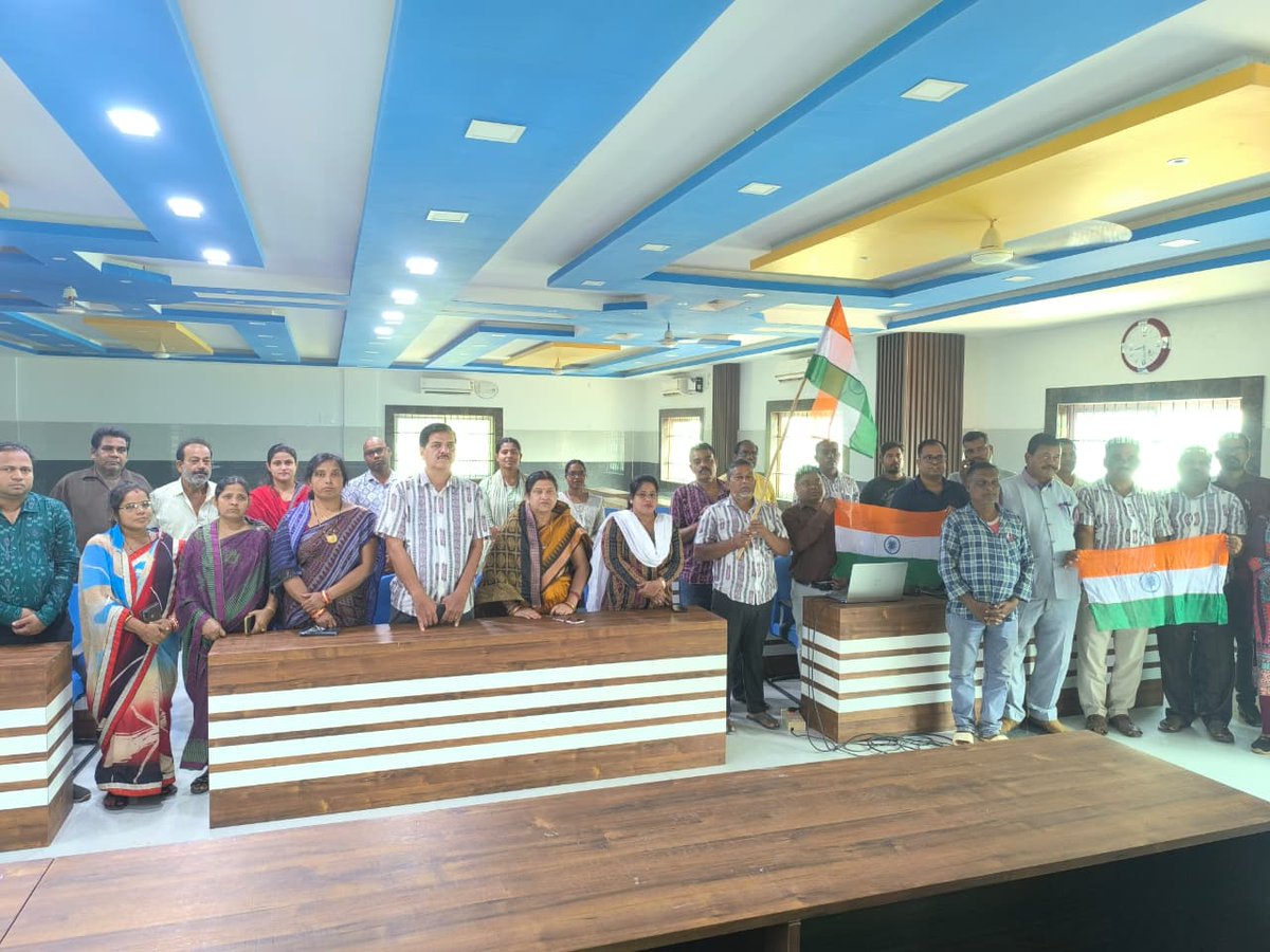 150 years celebration of Vande  Mataram on dtd. 07.11.2025 at Nayagarh Municipality <a href="/HUDDeptOdisha/">H & UD Dept</a>