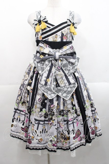 メタモルフォーゼ いろどり花てまり タックジャンパースカート No.791