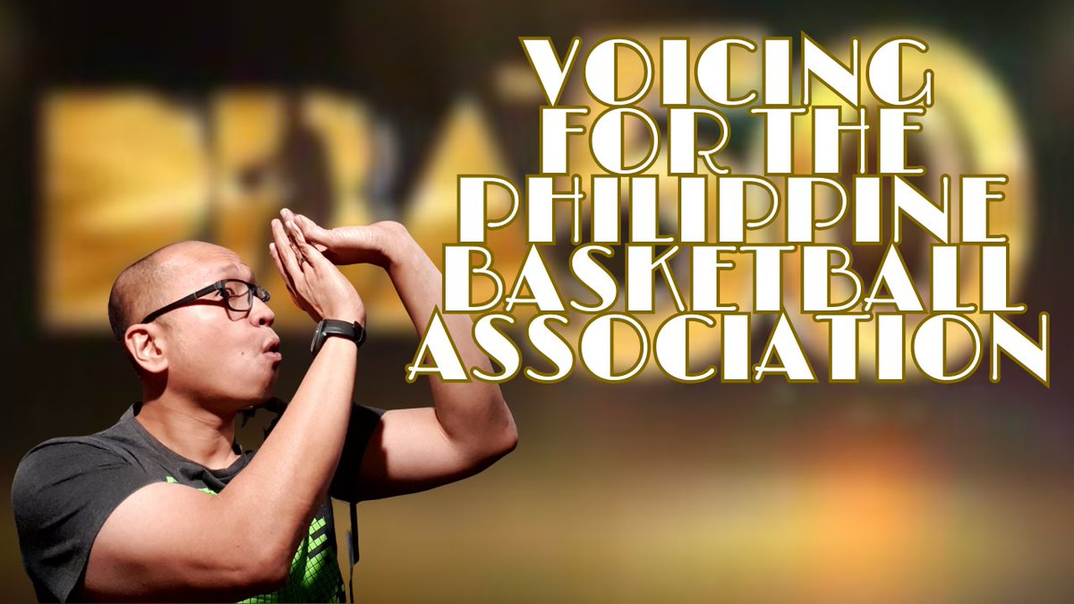 Not so long ago, I was voicing for the Philippine Basketball Association (PBA) for their TV Promos.

I was fortunate to have been casted for their #PBA50 Corporate Video which showcased 50 years of the sport in the country
#voiceoverr #PhilippineBasketballAssociation #PBA