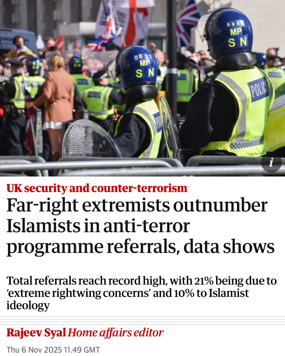 It's not asylum seekers sending me hateful messages every day, it's the far-right. 

It's not asylum seekers rampaging outside hotels, starting fires, it's the far-right 

It's not asylum seekers trying to take my rights away, it's the far-right. 

It's not asylum seekers