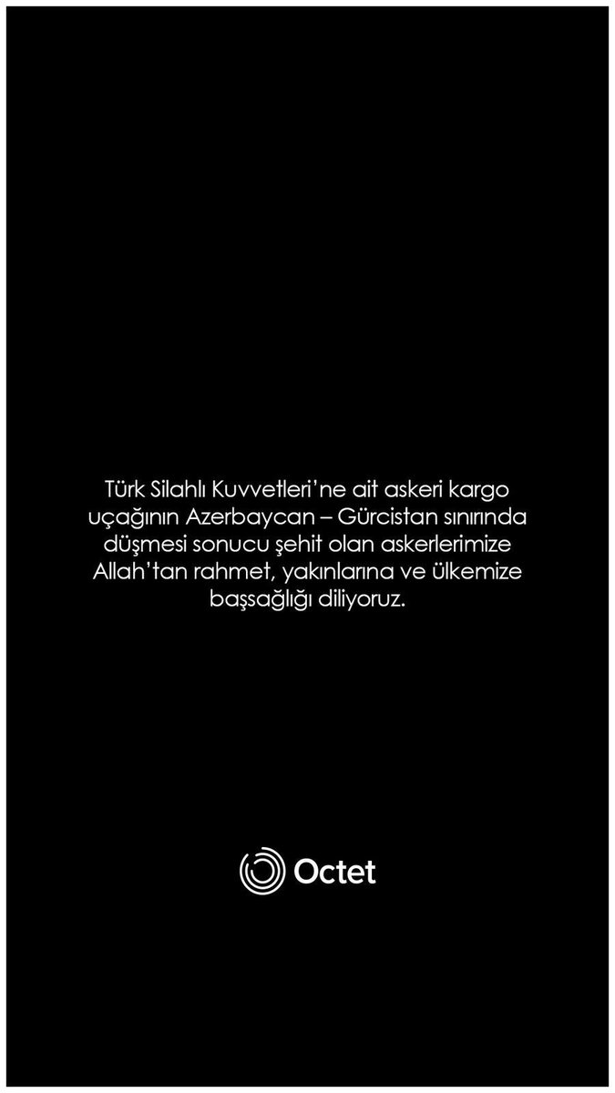 Octet Türkiye tweet media