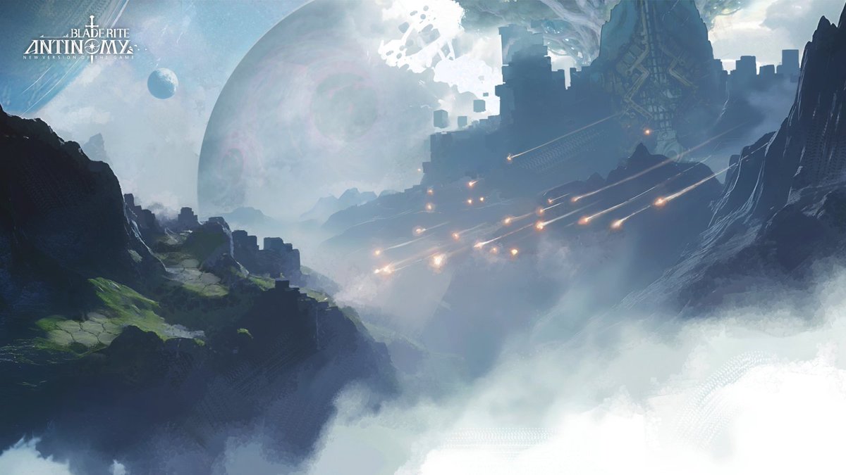 blade_rite's tweet image. Where the gods first touched the earth, laying down laws and legends.  Now, stars fall again—and with them, the old order crumbles. Destiny begins anew in #Bladerite.