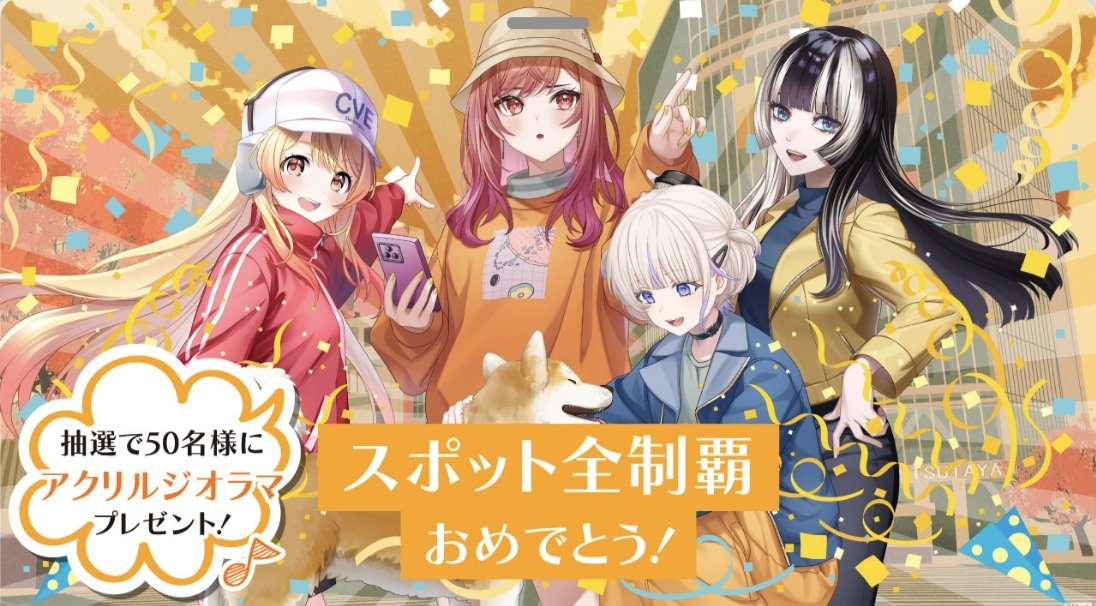 5tRIGET5D5QKDaP's tweet image. 渋谷に詳しいお前らさんのおかげでスムーズに楽しく回れた〜。
奏ちゃんのARが使いやすすぎるだろw
#ReGLOSS渋谷さんぽ