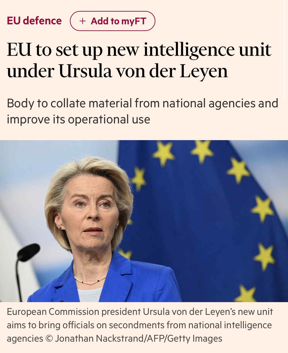 Frau von der Leyen bringt in ihrem Machtrausch den Europäischen Diplomatischen Dienst gegen sich auf. Nun will sie einen zentralisierten EU-Geheimdienst bei sich ansiedeln. 

Ps. Der Autor des Artikels in der FT ist übrigens jener Journalist, der die fragwürdige GPS-Attacke unter