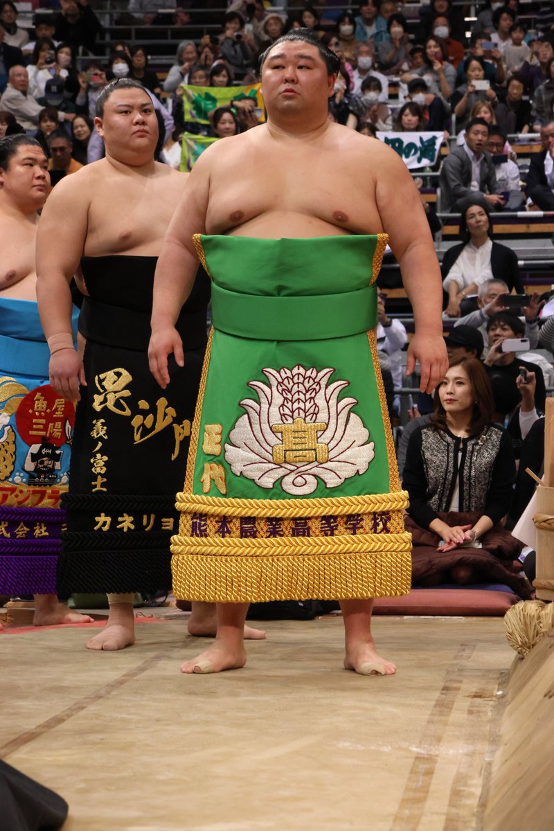 四日目の様子＞ 幕内土俵入り 佐田の海 境川部屋 正代 時津風部屋
