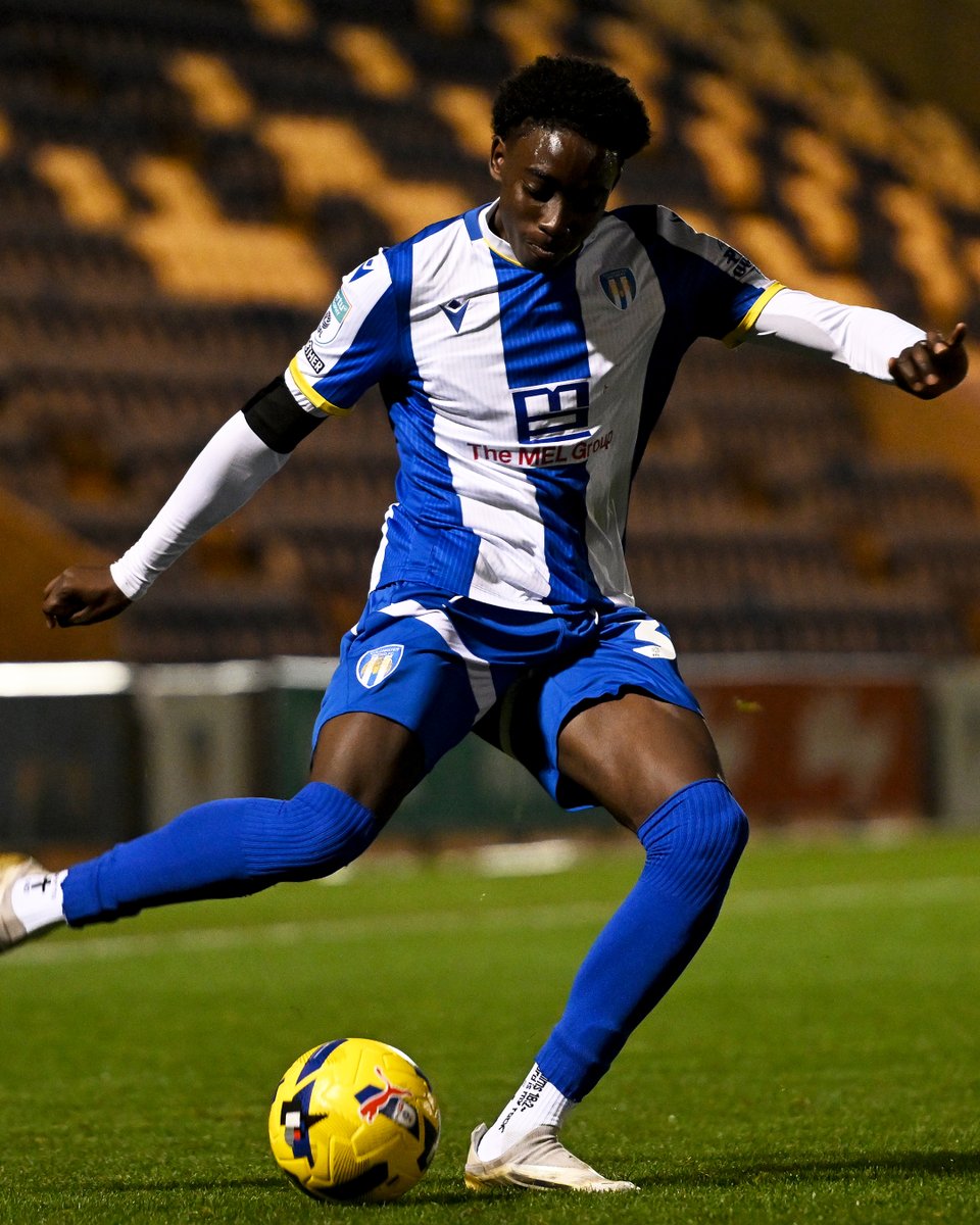 ColU_Official's tweet photo. From Kevin to Kyreece and now Kaion.

A memorable night as Kaion made his U’s debut, coming on for Kyreece, continuing the Lisbie legacy at Colchester United.

#ColU | #WeAreUnited https://t.co/LZ6KKZyaUe