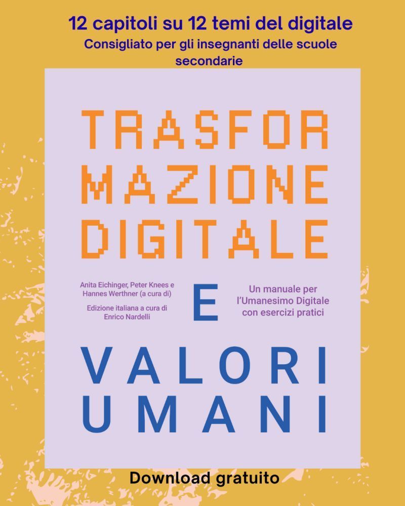 ProgrammaFuturo's tweet image. La trasformazione digitale e l’intelligenza artificiale stanno ridefinendo la nostra società. Come possiamo gestire questo processo? #UmanesimoDigitale Download libero e gratuito edizionithemis.it/catalogo/libri… @EnricoNardelli