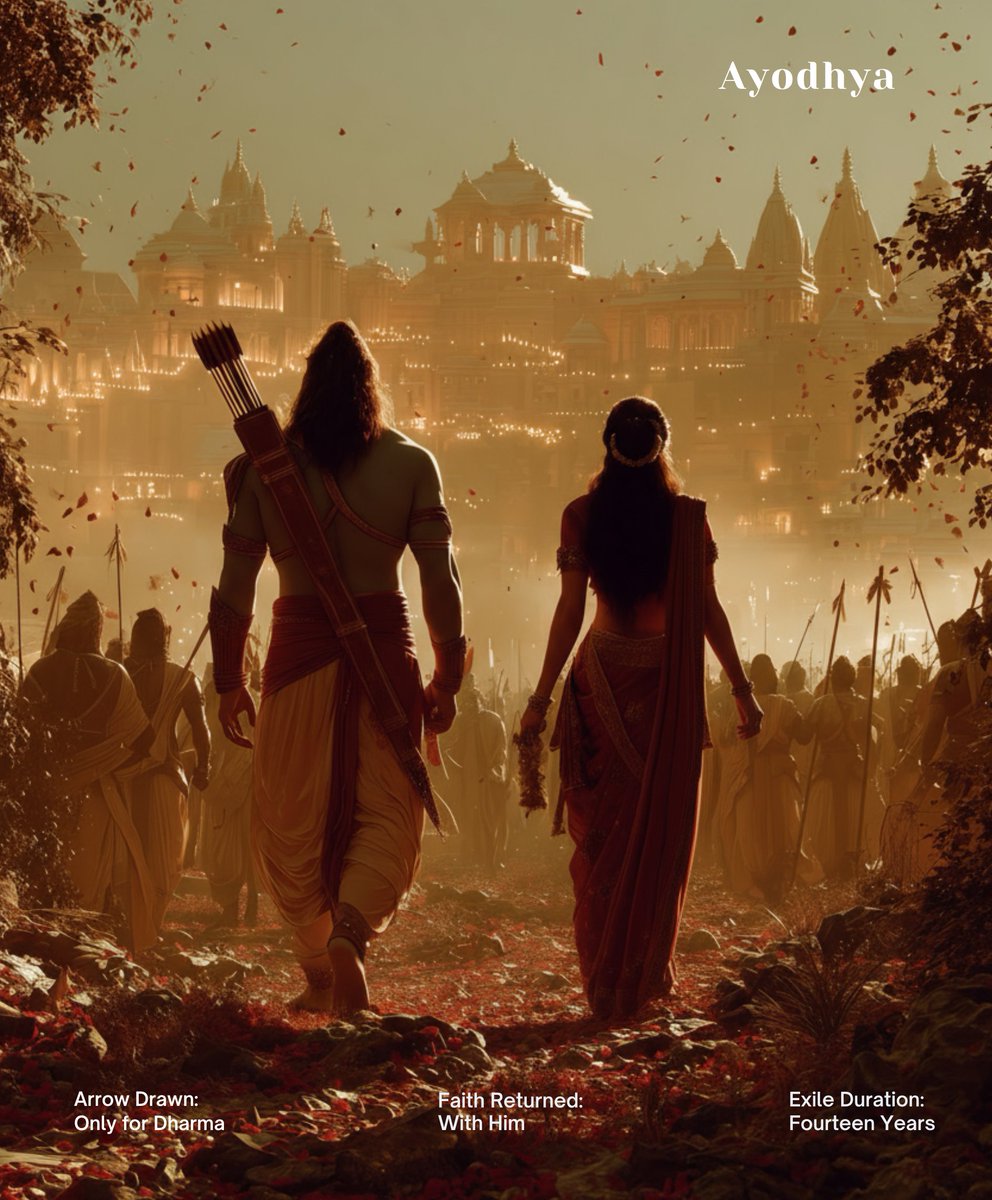 sidharthgehlot's tweet photo. Ayodhya poster is finally here 🙏🔥 https://t.co/MR9HpuWKGT