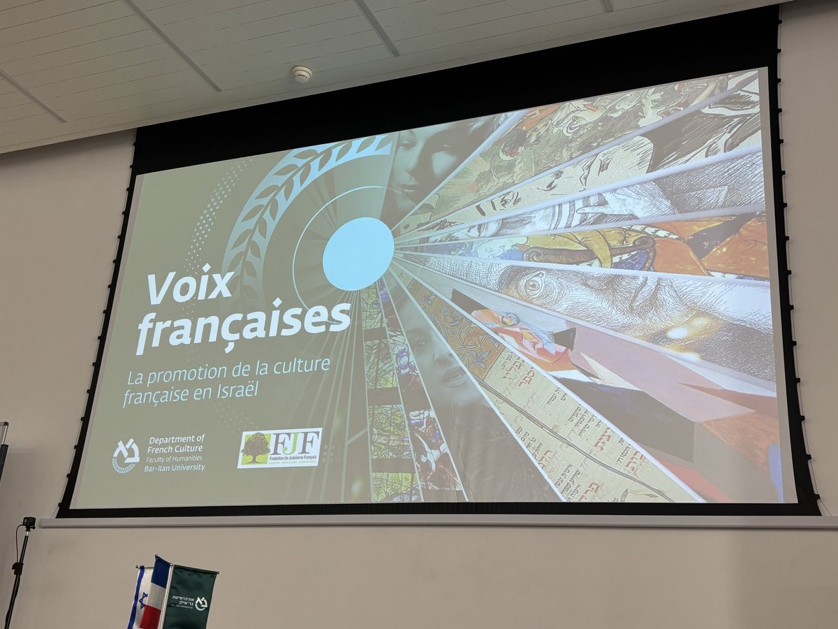 Le president de la <a href="/FondationFJF/">Fondation du Judaïsme Français</a> va signer un programme diplômant autour de la culture et de la langue francaise « Voix françaises » a l’universite Bar Ilan en Israel. <a href="/GOLDMANNAriel/">Ariel Goldmann</a> signera ce programme avec le recteur de l’université en presence de l’ambassadeur <a href="/FJournes/">Frédéric Journès</a>.