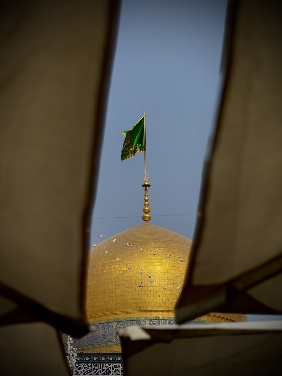 جان از ولای حضرت جانان جلا گرفت
 آری گرفت آنچه ز مهر رضا گرفت...❤️

#امام_رضاعلیه‌السلام