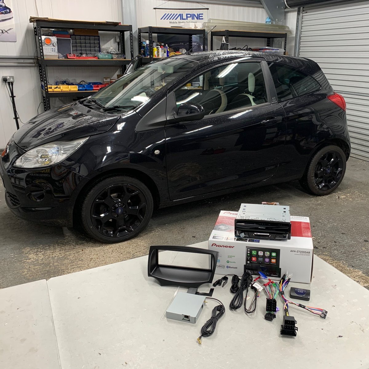 dynamic_audio's tweet image. Ford KA 2016 – Audio Upgrade! 

Upgraded with a Pioneer AVH-Z7200DAB head unit and CTKFD36 system for crystal-clear sound and enhanced infotainment. Enjoy premium audio quality that makes every drive a joy! 

@forduk @PioneerUK @Connects2