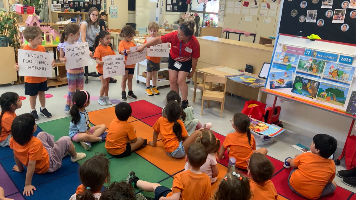 InfantJesus54's tweet image. Today our Kindy students enjoyed a special visit from some of our local community helpers from @swanactive! They shared important tips on how to stay safe around water and reminded us how we can all enjoy swimming safely this summer. #ExpectGreatThings #ConnectedLearners