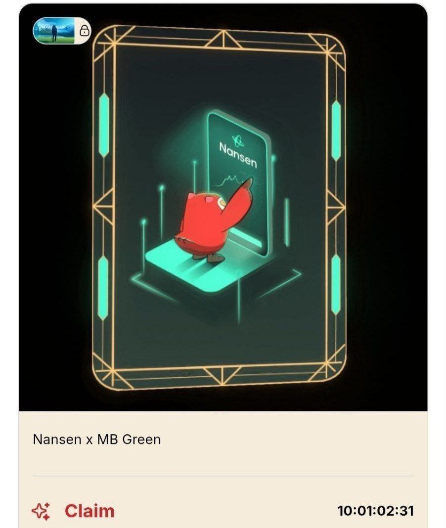 web3nyla's tweet image. 🚨 Nansen x @moonbirds Special SBT Claim Alert! 

If you’re an NXP holder, this one’s for you ⤵️

Claim your exclusive SBT (Soulbound Token) from Moonbirds only if your Solana wallet is linked in Nansen Rewards🌟

🔗 Claim here: minting.moonbirds.com/landingpage

Eligibility: Linked Solana…
