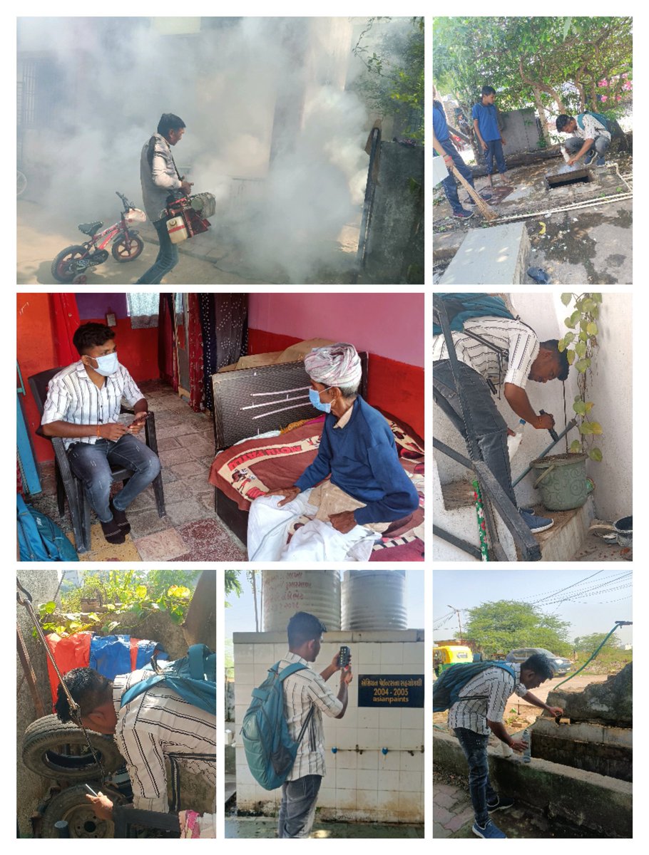 KosmadiSbcc's tweet image. આજ રોજ  કોસમડી ગામની કુમાર શાળામાં ક્લોરિનેશન કામગીરી તેમજ એન્ટી લાર્વા કામગીરી,તેમજ ગામમાં NVBDCP કામગીરી અને કલોરીનેશન કામગીરી, ટીબી પેસેન્ટ વિઝિટ, ફોગીંગની કામગીરી કરવામાં આવી...

AAM- કોસમડી 
PHC- ખરોડ 
અંકલેશ્વર