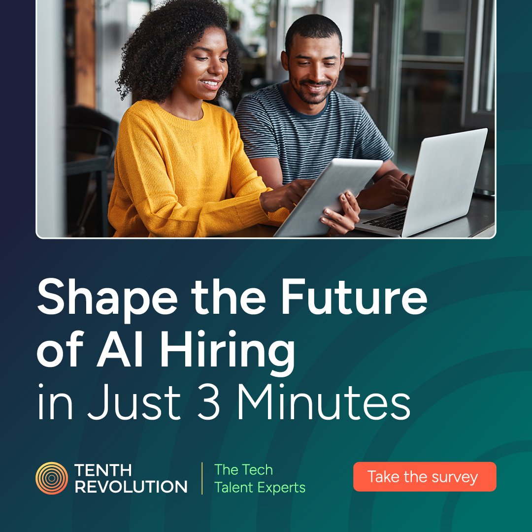 TenthRevGroup's tweet image. Talking about AI hiring ≠ shaping it.
📢 This is your chance to influence how Data &amp;amp; AI careers evolve in 2026.

🧠 3 mins. Real insight.
Help set the benchmark:
👉 eu1.hubs.ly/H0pxmnJ0

#AIJobs #DataAndAI #TechHiring #TRG #TechCareers #AIRecruitment #HiringTrends #AI
