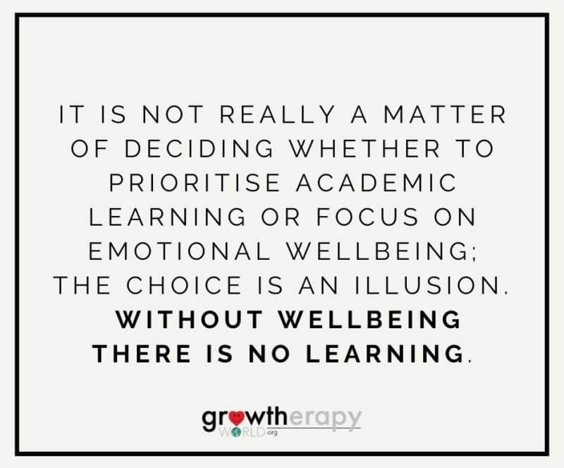 gerrydiamond71's tweet photo. If schools want to improve attainment, it should first focus on our young people's happiness and wellbeing. 

Stressed brains cannot learn,absorb,retain information, or problem solve effectively. 

Wellbeing first. Attainment second.🧠🌱 https://t.co/scqsbK2MJR